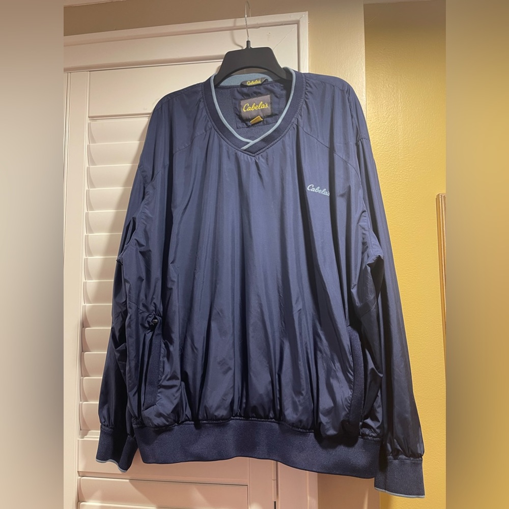 Men’s like new Cabellas Windbreaker 2X